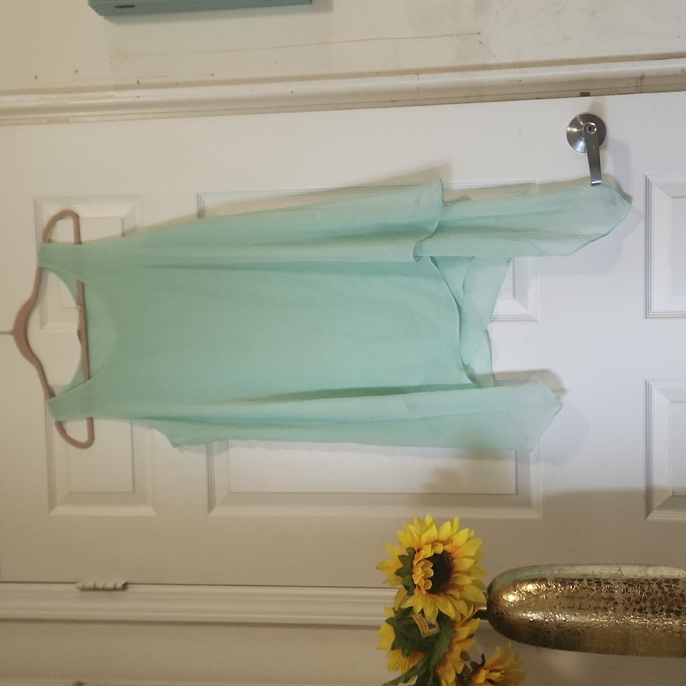 Soft Surroundings Boho Chiffon top